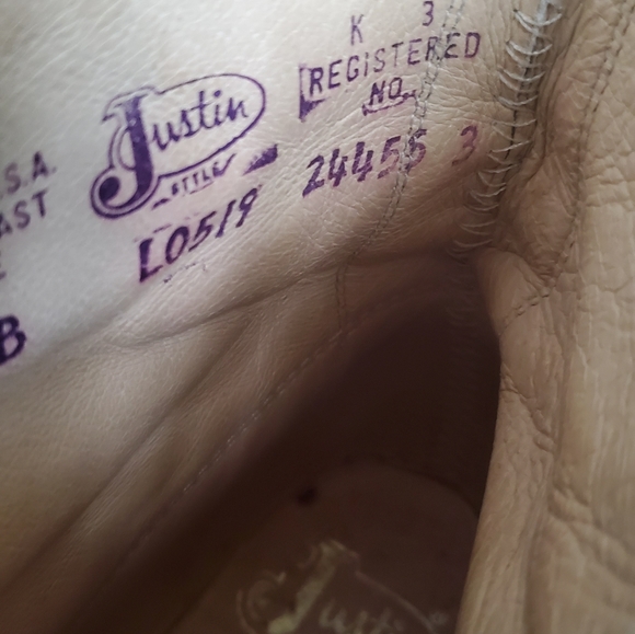Vintage Justin‎ Leather Women's Boots. - Picture 14 of 17